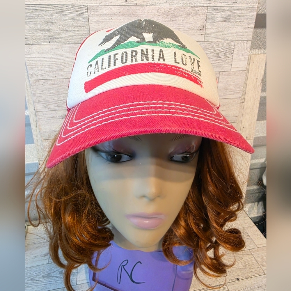 Billabong Red Mesh Cap